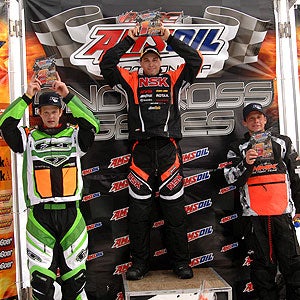 Tim Tremblay sweeps the Semi-Pro classes.