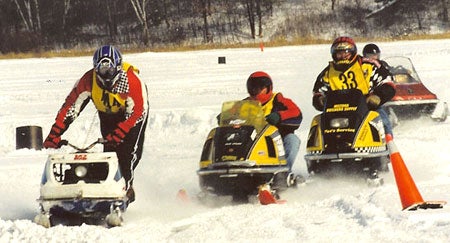 Vintage enthusiasts take their racing seriously.