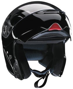 Z1R Eclipse Modular Snow Helmet regulates temperature via adjustable ports on the chin and forehead and exhaust in the rear. (Courtesy of Z1R Helmets)