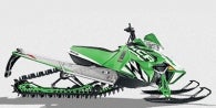 2013 Arctic Cat ProClimb™ M1100 Turbo 162 HCR